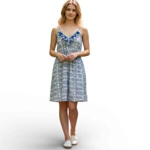 Petticoat Alley Elastic waist 100% silk with paisley print MD EUC Boho Fairy